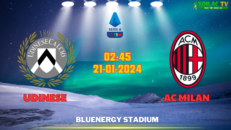 Udinese vs AC Milan