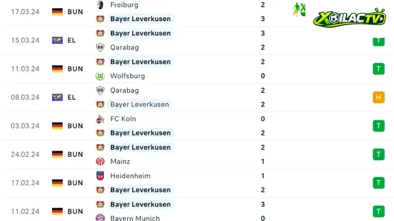 Leverkusen - Hoffenheim