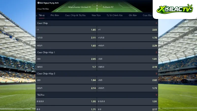 MU đấu với Fulham