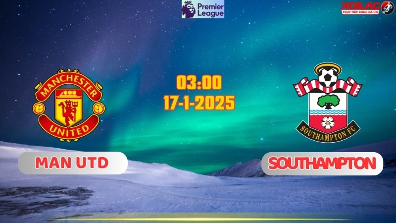 Man Utd với Southampton