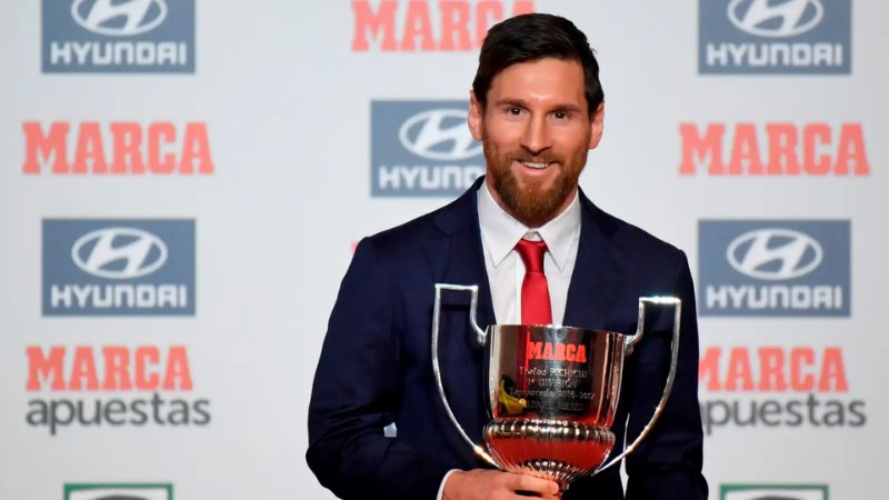 Messi từng đoạt giải thương Pichichi